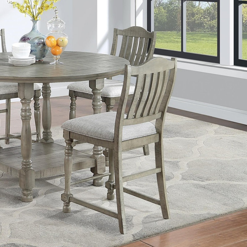 Fauteuil rembourré gris clair Classic, 1