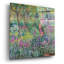 «The Artist’s Garden In Giverny» par Claude Monet, art mural en verre acrylique-1090798418