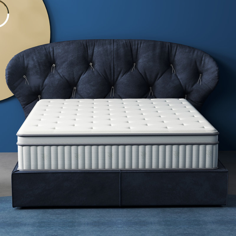 10“/12”/14“ CertiPUR-US Certified Medium Memory Foam Hybrid Mattress, Twin, 8