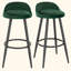 Aaser Upholstered Counter Stool with Metal Frame-228033942