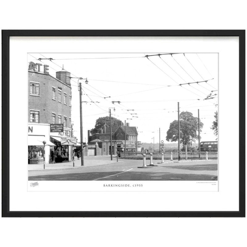 Barkingside, C1955 by Francis Frith - Single Picture Frame Print, 40cm H x 50cm W x 2.3cm D