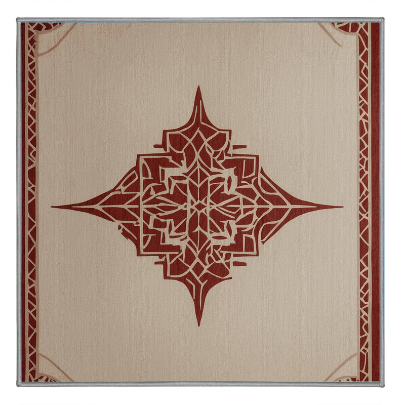 Tapis Axis Convergence, Carré 7 pi