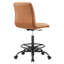 Chaise de dessinateur en cuir végétalien sans accoudoirs Ripple par Modway-1984504249-1984504262