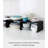 Tower Yamazaki Home Stackable Kitchen Rack, Storage Organizer Counter Shelf, Small, Stack up to Two-46492097-46492098