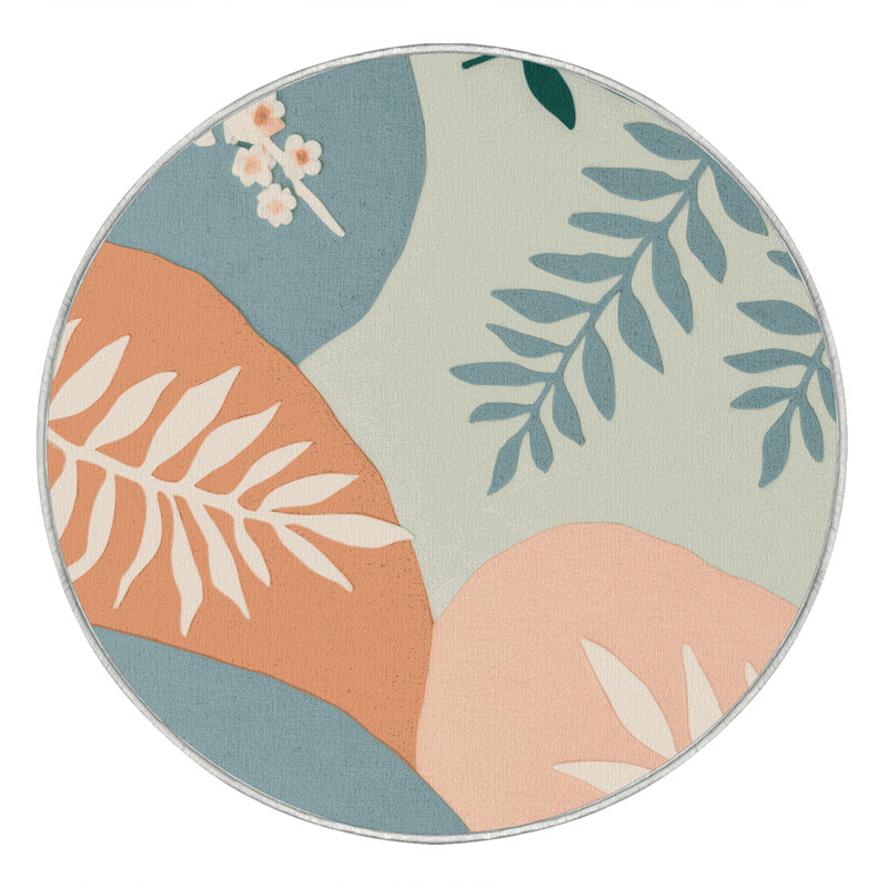 Lily Shadows Rug, Round 6'