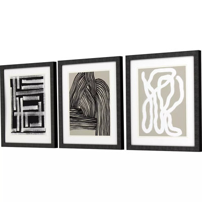 " Naive Lines III " by Gunnarsdottir 3 - Pieces