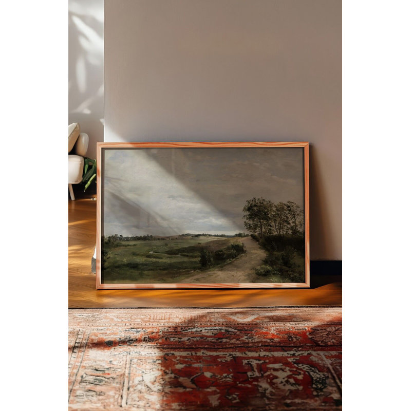 Peinture décorative encadrée