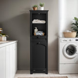 Bullough Freestanding Linen Cabinet