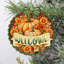 Ornement en bois Welcome