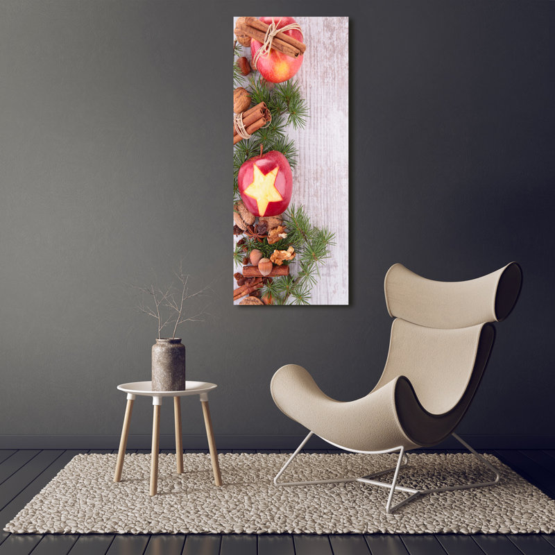 Christmas Apples - Wrapped Canvas Print