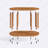 Kyoto Coffee Table, Solid Beech Wood Minimalist Rectangular Coffee Table for Living Room-109319580