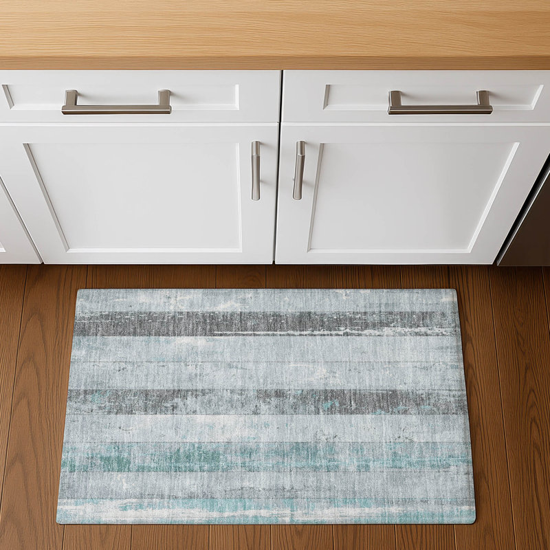 Premium Machine Washable Medena AMF1868 Stripes Rug, Rectangle 1'8" x 2'6"