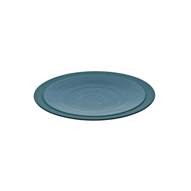 Bahia Stoneware Salad/Dessert Plate, Bluestone