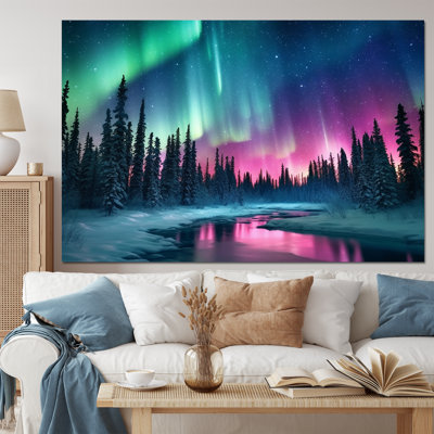 Northern Lights In Alaska II - Alaska Wall Art