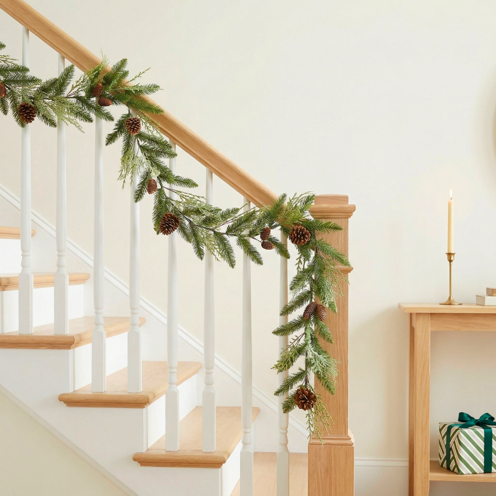 110'' in. Faux Mixed Assortment Garland