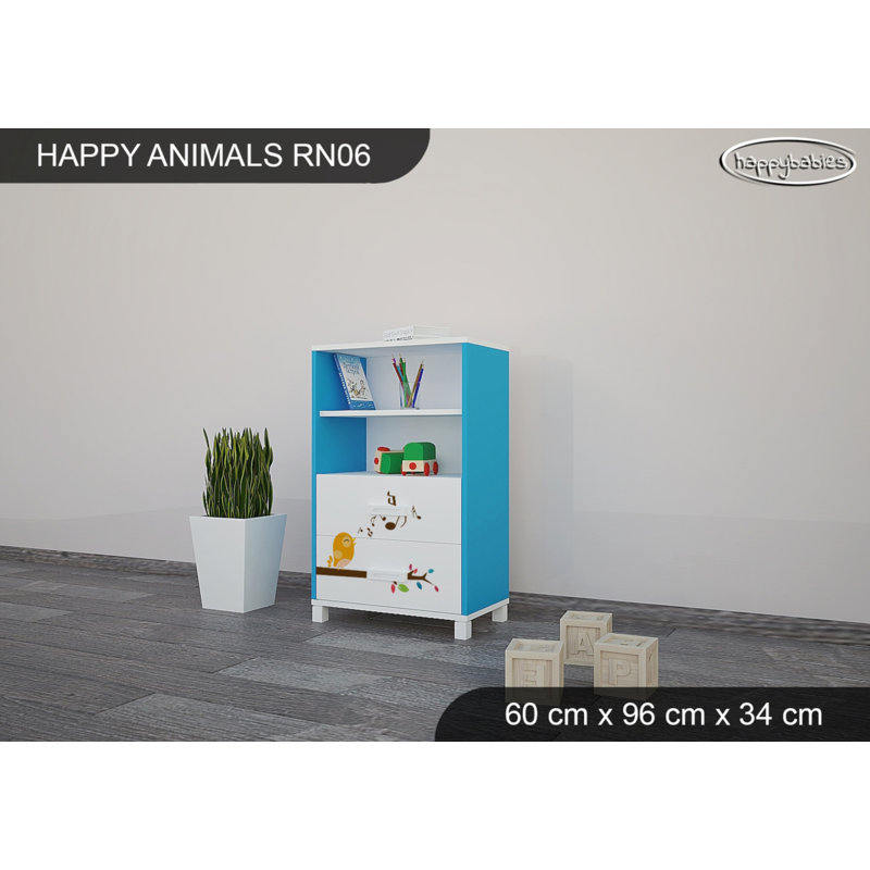 60cm W Kids Cube, Blue