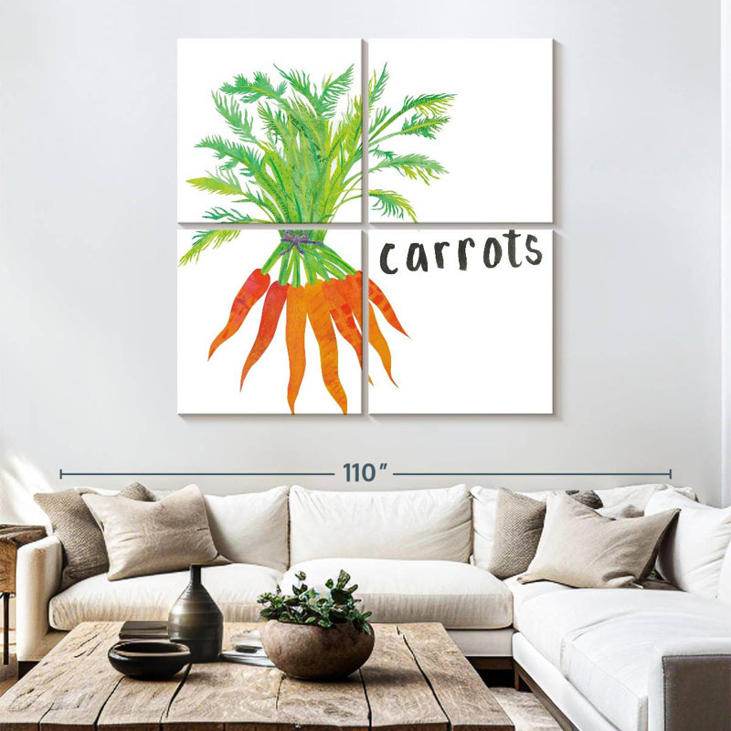 Yarlin Kitchen Garden IV, H 74 po x l 74 po