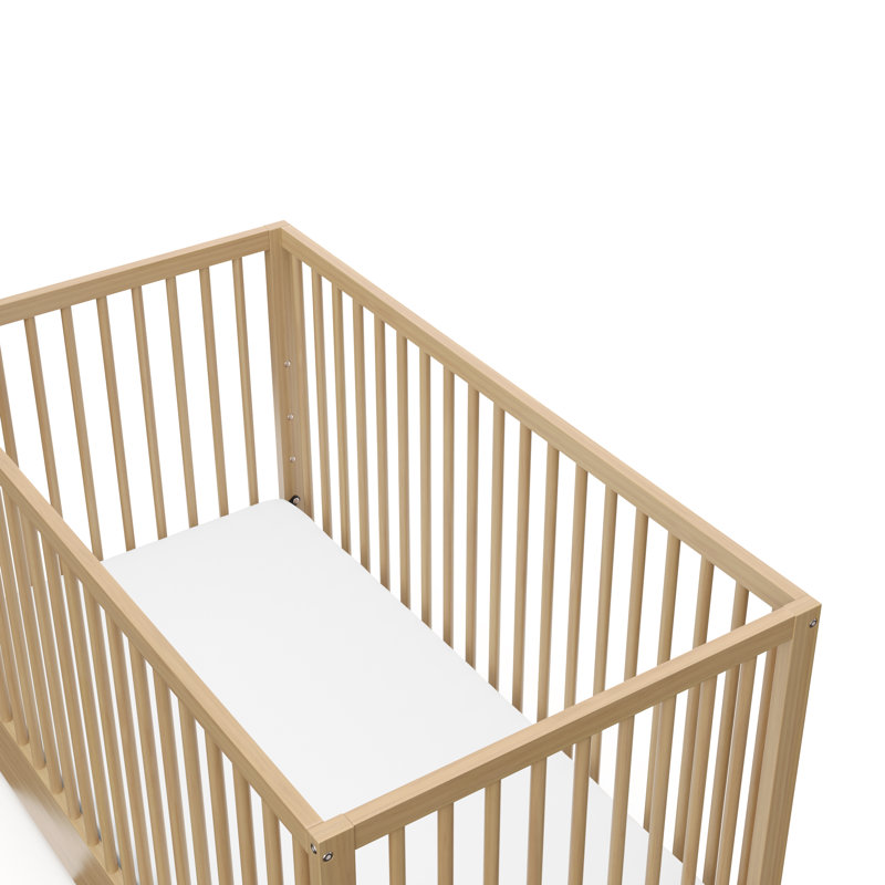 Teddi Convertible Standard 2-Piece Nursery Furniture Set, Brown