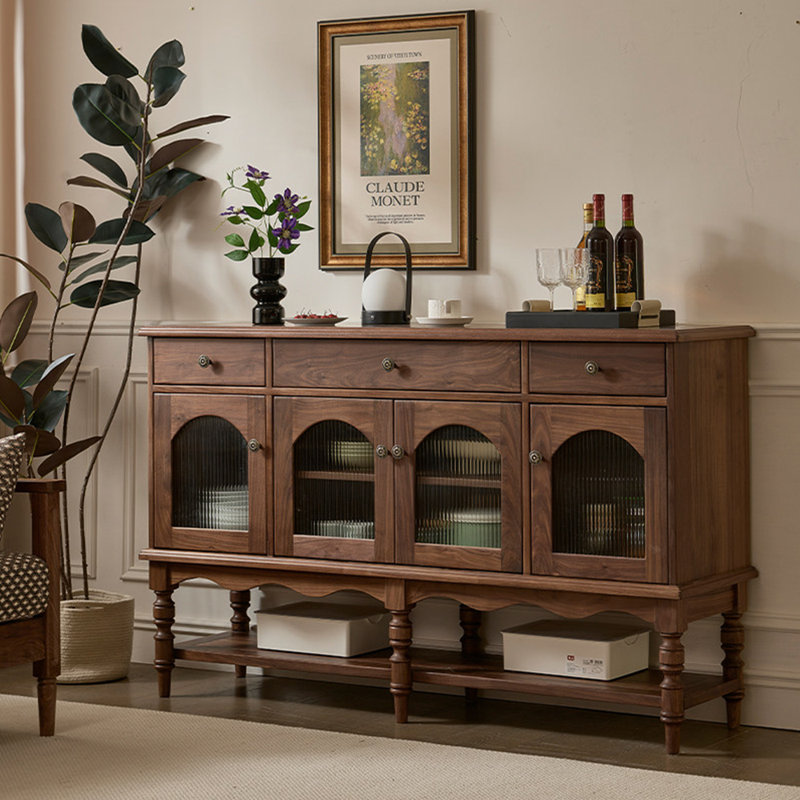 Retro minimalist high-end sideboard