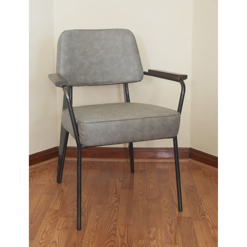 Fauteuil de 24 po de large Shelli, gris