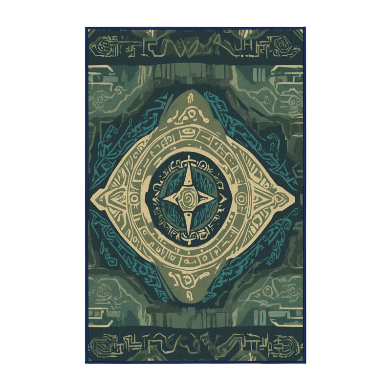 Eternal Flame Rug, Rectangle 2' x 3'