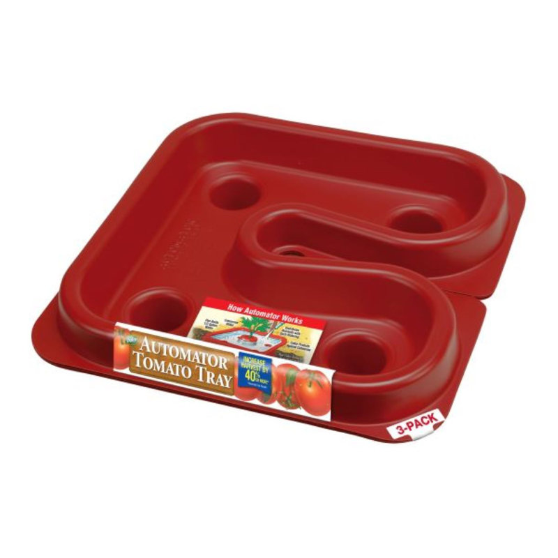 Better Reds Tomato Growth Tray, Red Light Reflector with Half-Gallon Reservoir, by Dalen Products