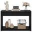 Console 47,36 "à motif de vagues avec 2 tiroirs, canapé en bois pour le salon, l'entrée et la chambre à coucher-126667989