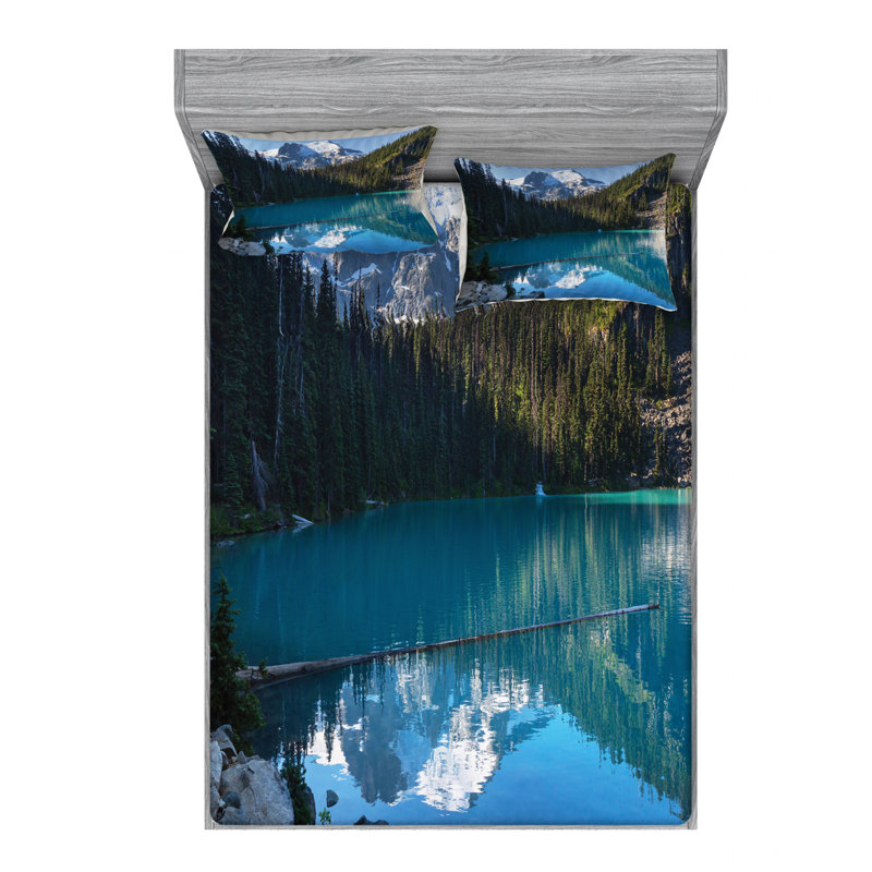 Microfiber Sheet Set, Full Sheet Set with Fitted Sheet