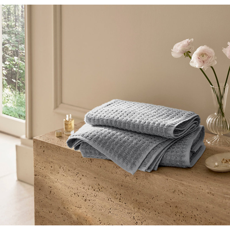 Turkish Waffle Bath Towel Set
