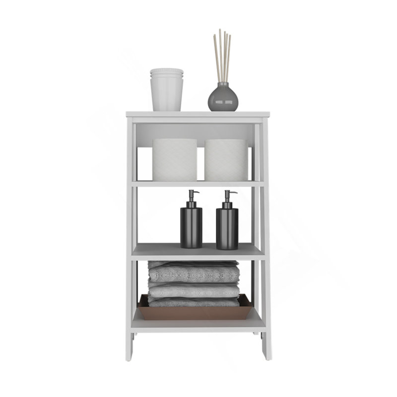 Bathroom Shelf Artesia, Bathroom, White, White