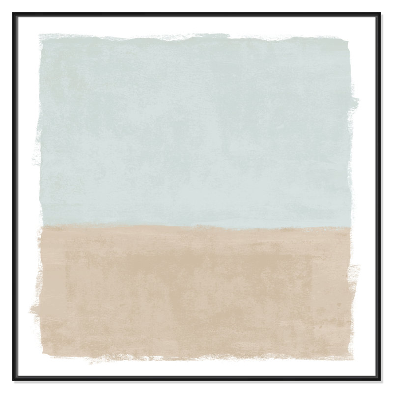 Sable et ciel I - reproduction carrée de Vesrion par Natalie Carpentieri