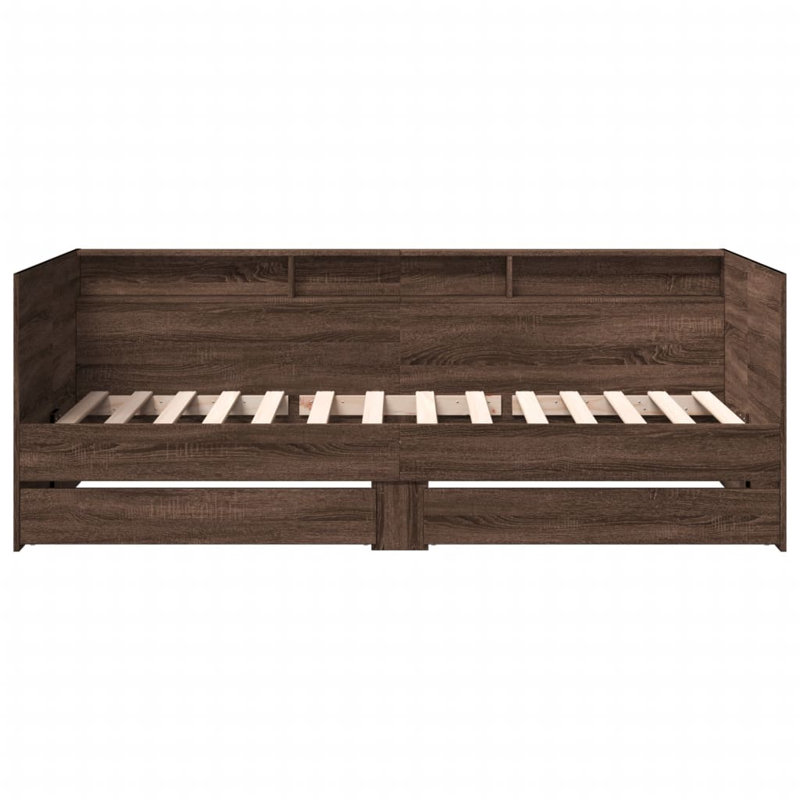 Patrocinio Daybed With Drawers, 90 x 200 cm, White