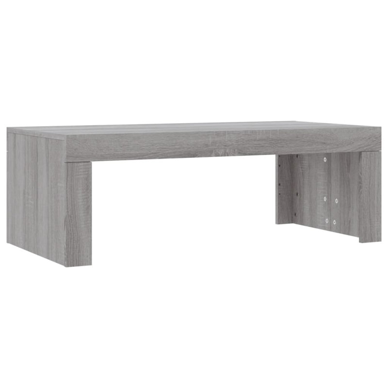 Bilke Manufactured Wood Frame Single Coffee Table, Black