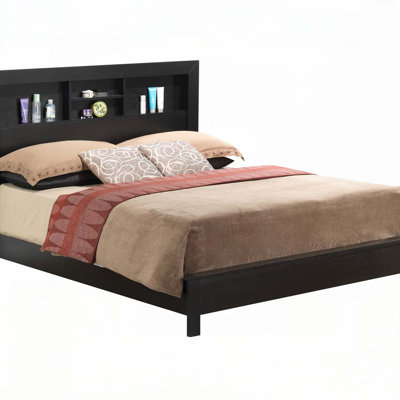 Wooden Storage Platform Bed Frame