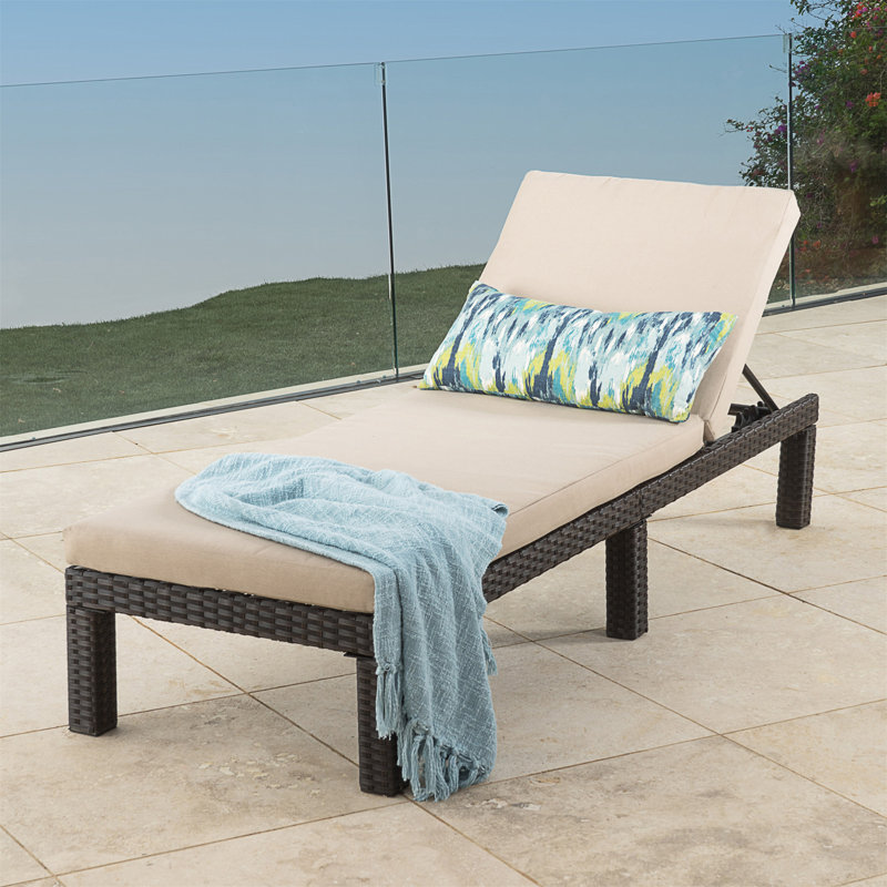 PUERTA KD CHAISE LOUNGE FRAME WITH CUSHION
