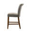 Chaise rembourrée sophistiquée à hauteur de comptoir