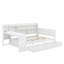 Full Size Daybed With Drawers, USB And Desk-1707662395