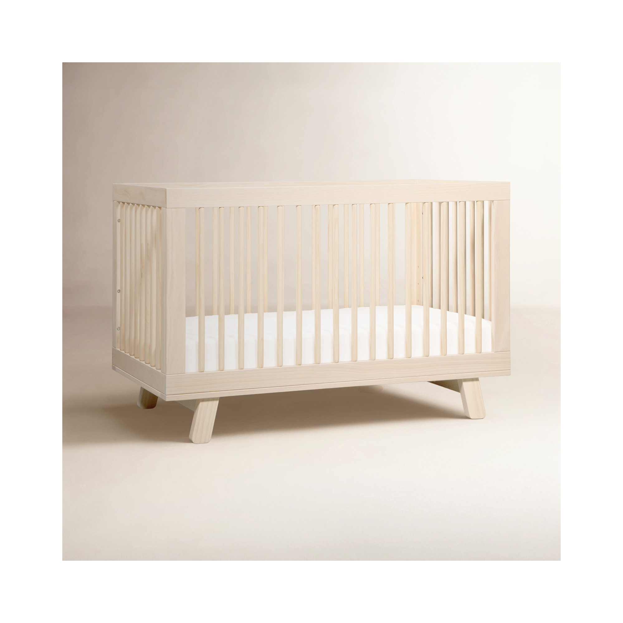 Hudson 3-in-1 Convertible Crib, Washed Natural
