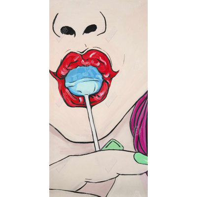 Lollipop - 15.75"x31.50" Desk mat