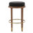 Upholstered Backless Bar Stool with Finished Footrest-1434673767