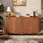 57" Sideboard Buffet Cabinet with Adjustable Shelves-183453054