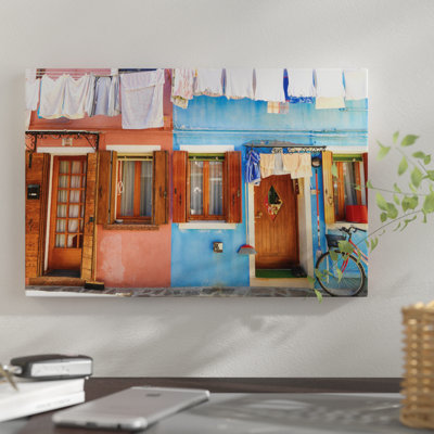 " Burano, Italy, Laundry Day " by Mark Paulda