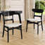 Chaises de salle à manger élégantes avec un rembourrage confortable et une structure durable, pour les cuisines et les salles à manger modernes.-185239750-185239751
