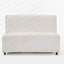 Causeuse en tissu 49 po - 49 po - Coussin éponge à haute densité, pieds brun clair, canapé moderne pour le salon