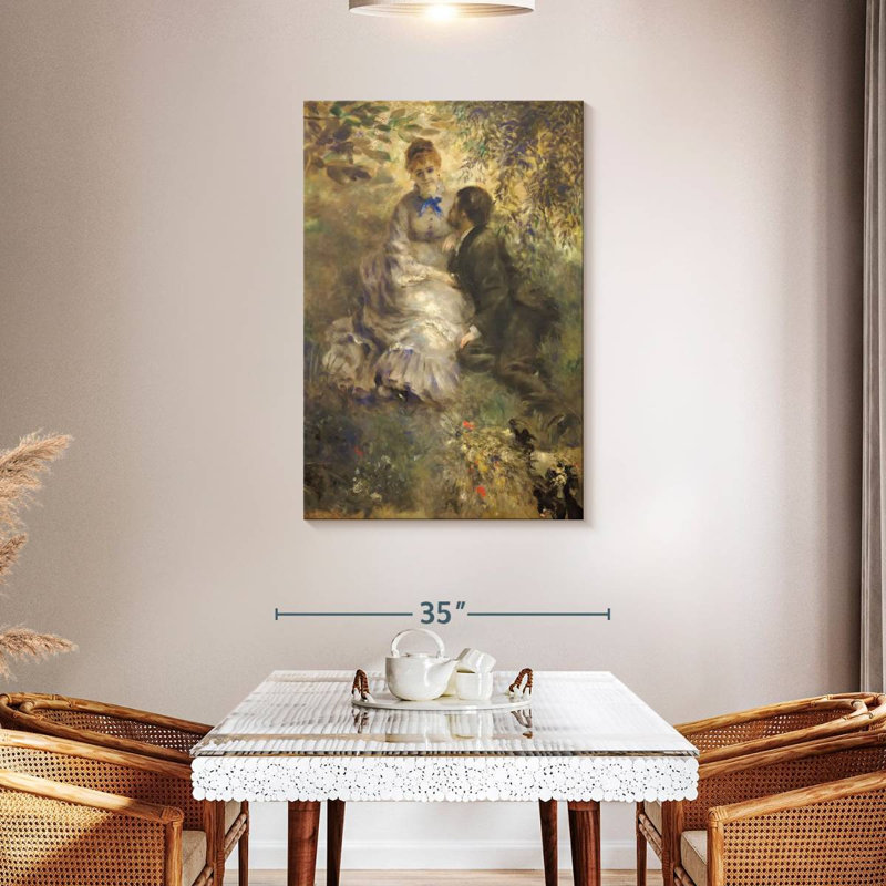 Hardie The Lovers 1875, 45" H x 30" W