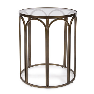 Glass End Table