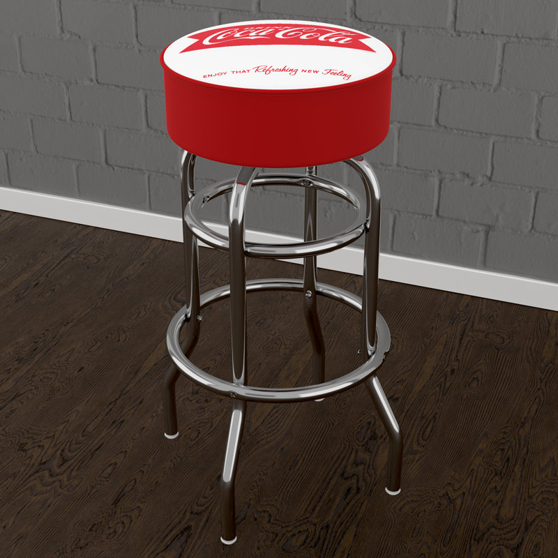 Swivel Upholstered Counter Stool