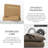Stonewashed 100% Natural Cotton Waffle Quilt Set-127275698-119236246