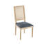 [Ensemble de 6] Chaises de salle à manger au fini rustique vieilli