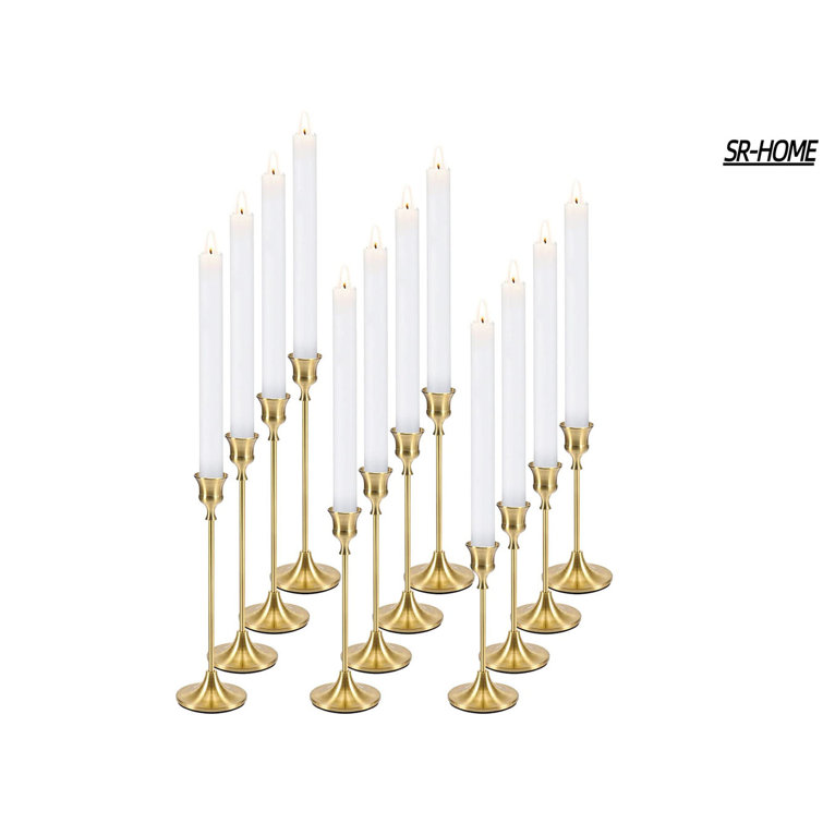 SR-HOME 9.4'' H Metal Candlestick